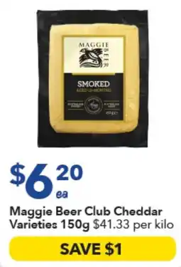 Ritchies Maggie Beer Club Cheddar Varieties offer