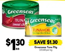 Drakes Greenseas Tuna offer