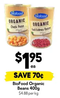 Drakes BioFood Organic Beans offer