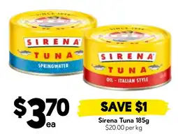 Drakes Sirena Tuna offer