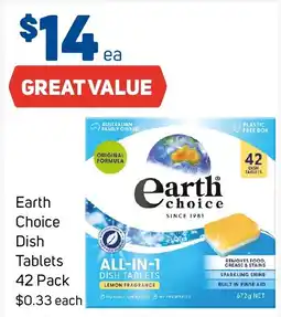 Foodland Earth Choice Dish Tablets offer