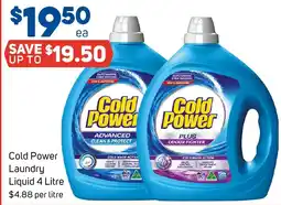 Foodland Cold Power Laundry Liquid offer