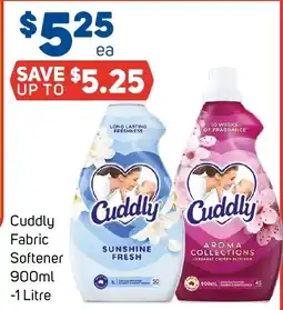 Foodland Cuddly Fabric Softener offer