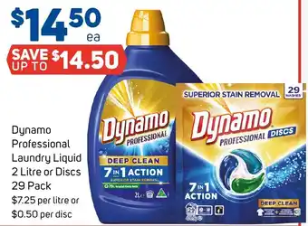 Dynamo Professional Laundry Liquid or Discs