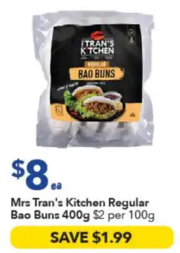 Ritchies Mrs Tran's Kitchen Regular Bao Buns offer