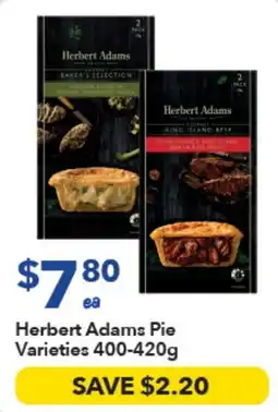 Ritchies Herbert Adams Pie Varieties offer
