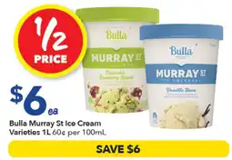 Ritchies Bulla Murray St Ice Cream Varieties offer