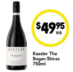 Drakes Kaesler The Bogan Shiraz offer