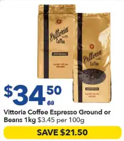 Ritchies Vittoria Coffee Espresso offer