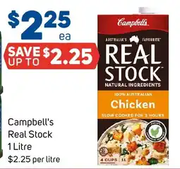 Foodland Campbell's Real Stock offer