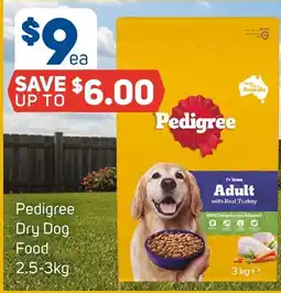Foodland Pedigree Dry Dog Food offer