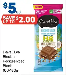 Foodland Darrell Lea Coconut Rough with Cookies Milk Chocolate offer