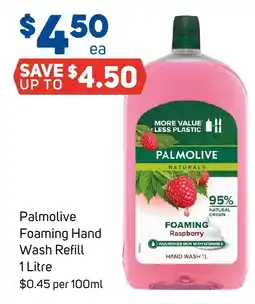 Foodland Palmolive Foaming Hand Wash Refill offer