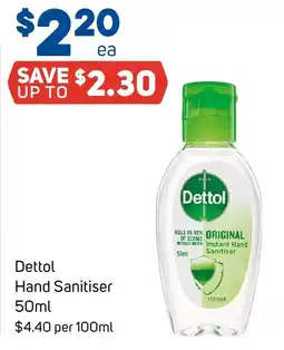 Foodland Dettol Hand Sanitiser offer