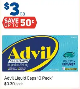 Foodland Advil Liquid Caps offer