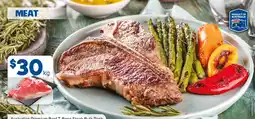 Foodland Australian Premium Beef T-Bone Steak Bulk Pack offer