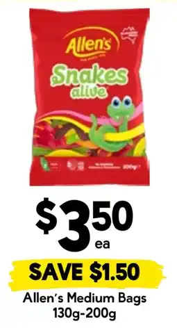 Drakes Allen's Snakes alive offer