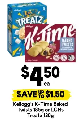 Drakes Kellogg's K-Time Baked Twists offer