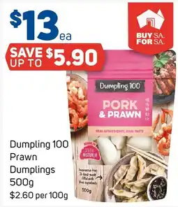 Foodland Dumpling 100 Prawn Dumplings offer