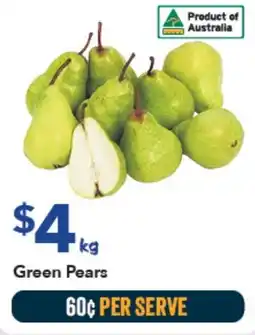 Ritchies Green Pears offer