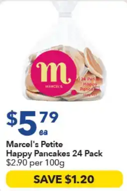 Ritchies Marcel's Petite Happy Pancakes offer