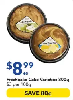 Ritchies Freshbake Cake Varieties offer