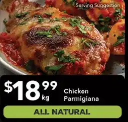 Ritchies Chicken Parmigiana offer