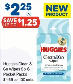 Foodland Huggies Clean & Go Wipes offer