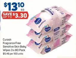 Foodland Curash Fragrance Free Sensitive Skin Baby Wipes offer