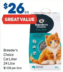 Foodland Breeder's Choice Cat Litter offer