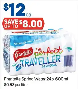 Foodland Frantelle Spring Water offer