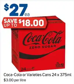 Foodland Coca-Cola Zero Sugar offer