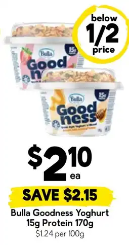 Drakes Bulla Goodness Yoghurt offer