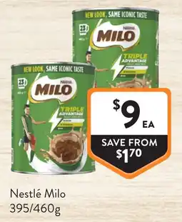 Foodworks Nestlé Milo offer