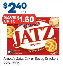 Foodland Arnott's Jatz Crackers offer