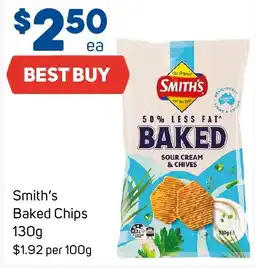 Foodland Smith's Baked Chips offer