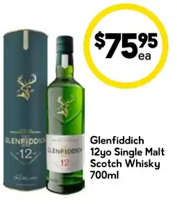 Drakes Glenfiddich 12yo Single Malt Scotch Whisky offer