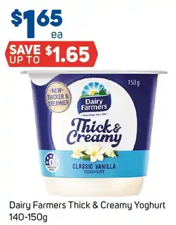 Foodland Dairy Farmers Thick & Creamy Yoghurt offer