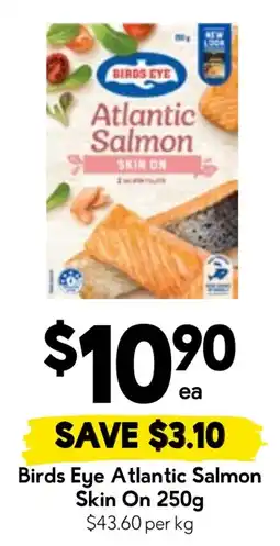 Drakes Birds Eye Atlantic Salmon Skin On offer
