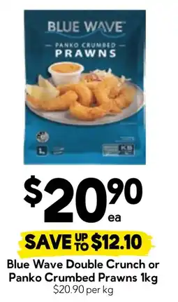 Drakes Blue Wave Panko Crumbed Prawns offer