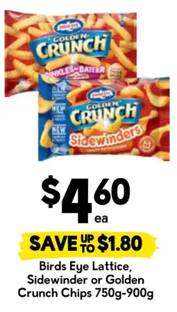 Drakes Birds Eye Golden Crunch Chips offer