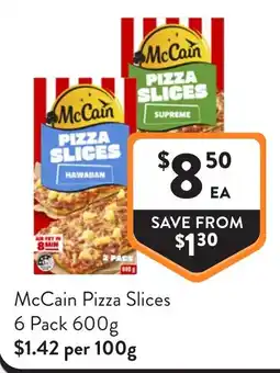 Foodworks McCain Pizza Slices offer