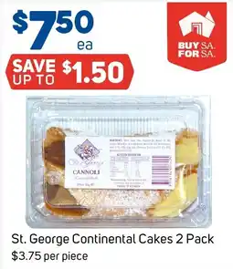 Foodland St. George Continental Cakes offer