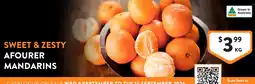 Foodworks Afourer Mandarins offer