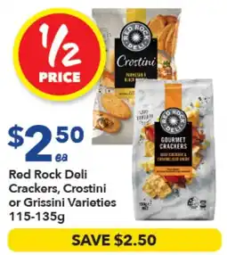 Ritchies Red Rock Deli Crackers offer