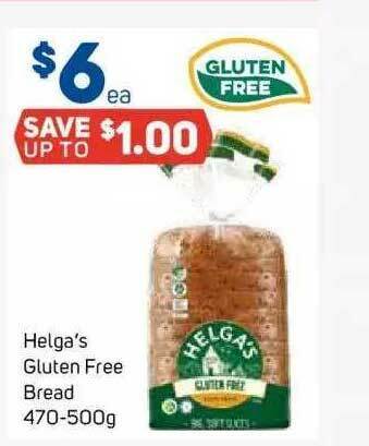 Foodland Helga's Gluten Free Bread offer