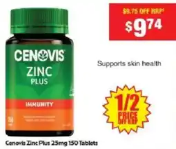 Chemist Warehouse Cenovis Zinc Plus offer
