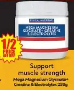 Chemist Warehouse Mega Magnesium Glycinate+ Creatine & Electrolytes offer