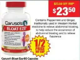 Chemist Warehouse Caruso's Bloat Eze offer