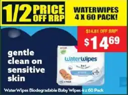 Chemist Warehouse WaterWipes Biodegradable Baby Wipes offer
